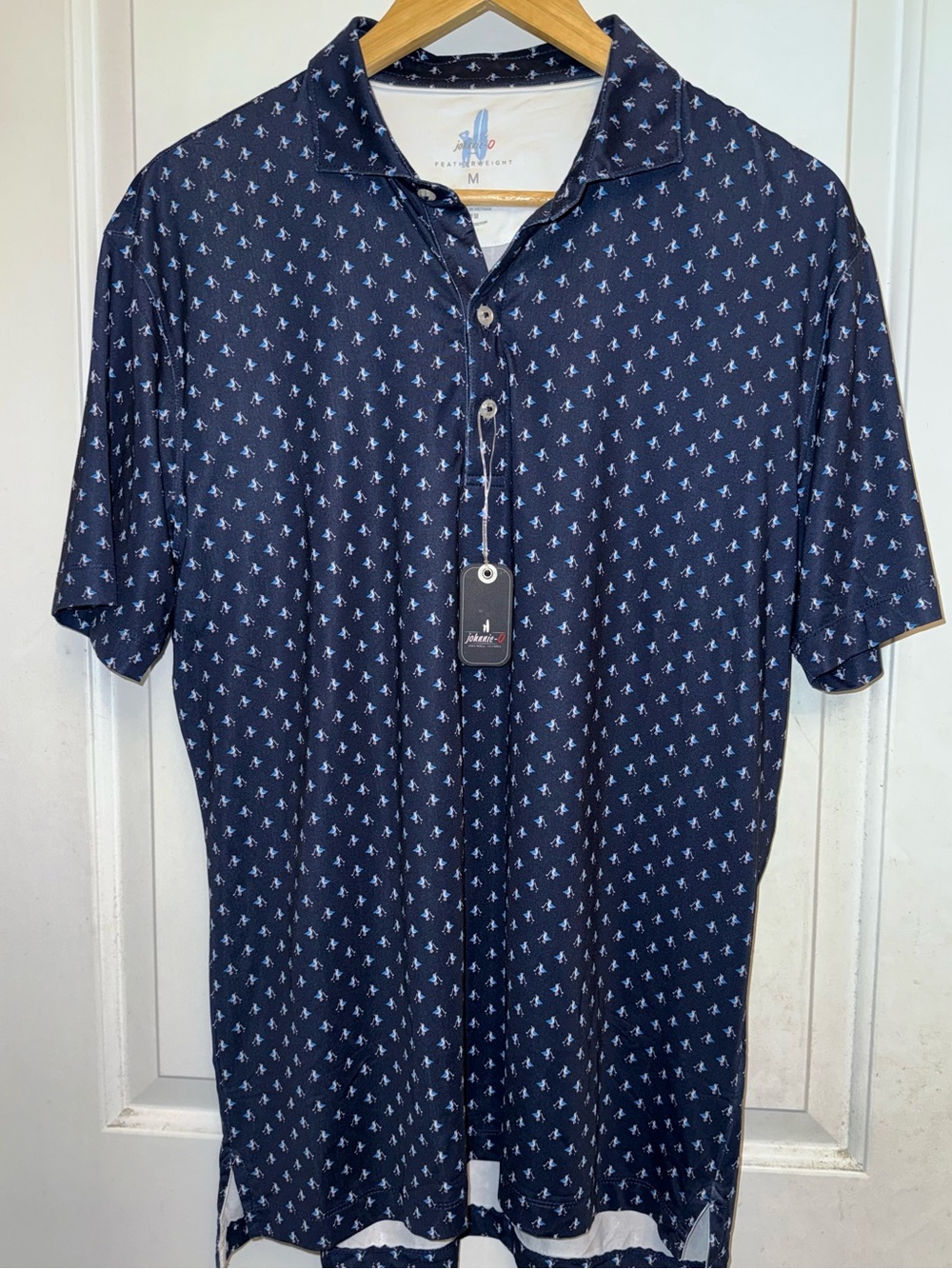 johnnie-O NWT Limited Edition "For The Birdies" Featherweight Performance Polo